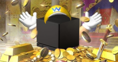 Steam Machine on pole of coins (Wario)