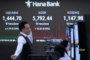 World shares mixed after selling of potential AI losers hits Wall Street