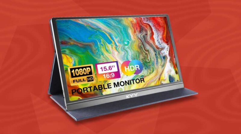 KYY 15.6-inch 1080p portable monitor deal