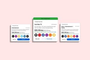 YouTube TV genre plan promo image