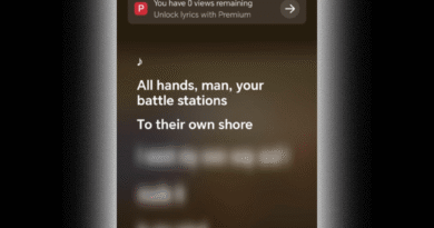YouTube Music app: Lyrics blurred out