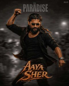 Nani The Paradise First Single Aaya Sher Rocking Music Charts