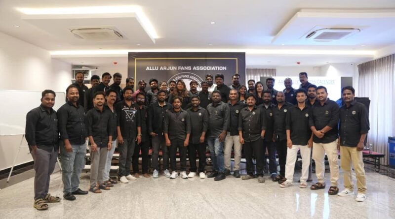 Allu Arjun message to fans