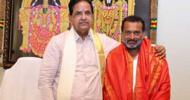 Bandla Ganesh Completes 507 Kilometres Pilgrimage By Walk To Tirumala