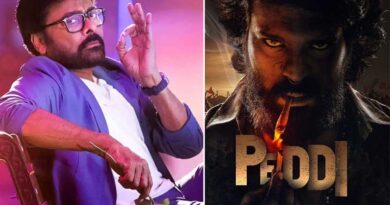 Chiranjeevi gives his review for Peddi