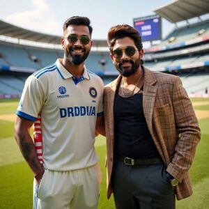 Hardik Pandya raves about Allu Arjun