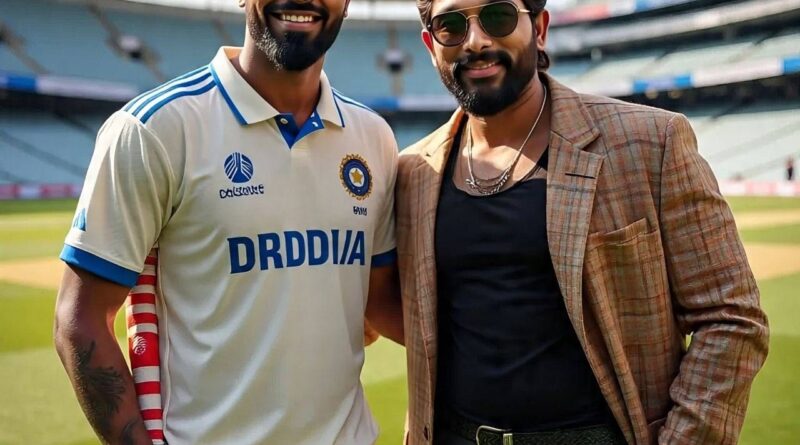 Hardik Pandya raves about Allu Arjun
