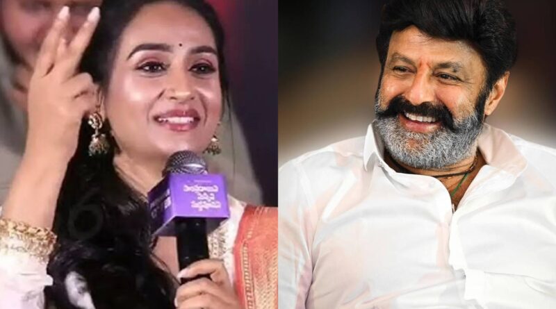 Laya praises Balakrishna | cinejosh.com