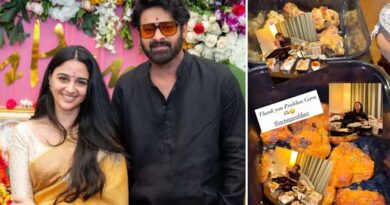 Prabhas gives a feast to Imanvi Ismail