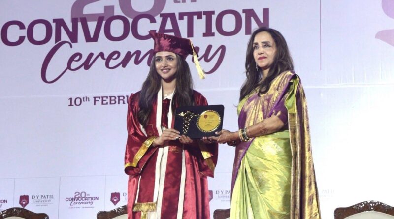 Sreeleela gets her MBBS degree