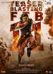 Nikhil Siddhartha Epic Period Folklore Actioner Swayambhu Teaser Date