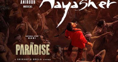 Aya Sher arrival from The Paradise this evening