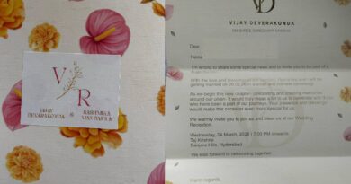 Here is Vijay Devarakonda-Rashmika Mandanna wedding card