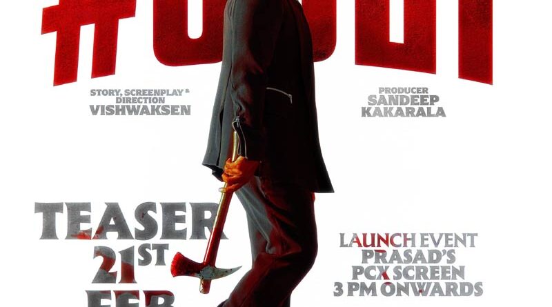 Vishwak Sen next titled Cult-First look intense