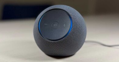 Amazon Echo Dot Max front controls