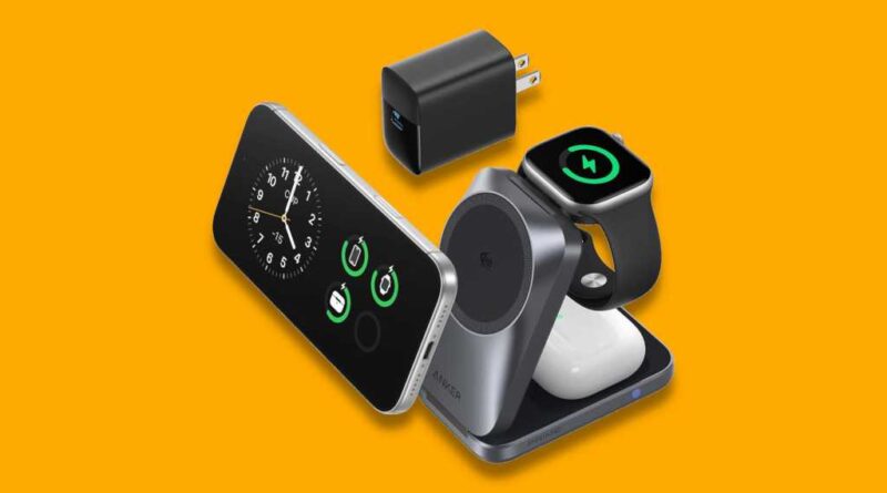 Anker 3-in-1 MagSafe Wireless Charging Station