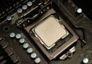 Intel Core-i5 2500 CPU in a motherboard