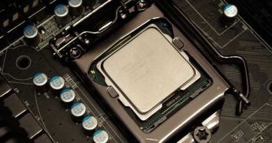 Intel Core-i5 2500 CPU in a motherboard