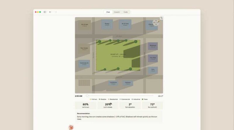 Anthropic Claude interactive visuals