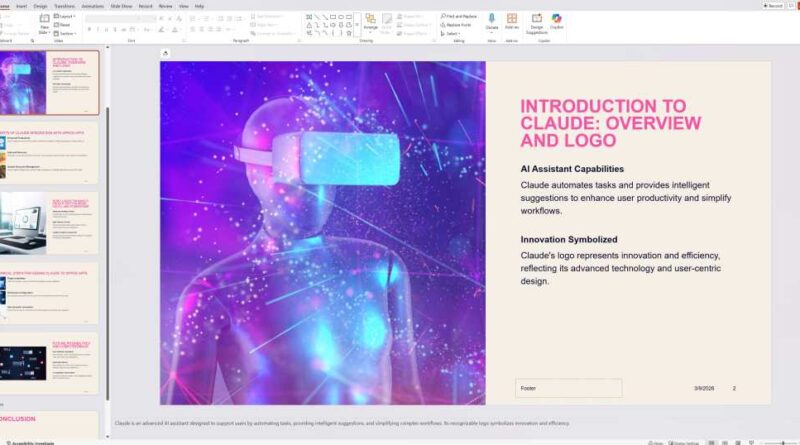 Claude in PowerPoint