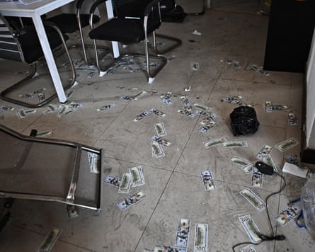 Fake rooms, props and a script to lure victims: inside an abandoned Cambodia scam centre