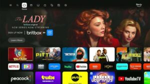 Fire TV home screen in 2026