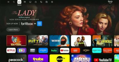 Fire TV home screen in 2026