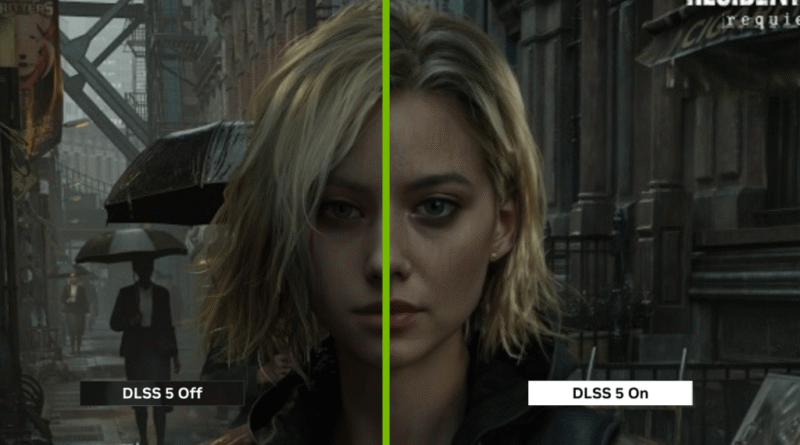 DLSS 5 Resident Evil face demo