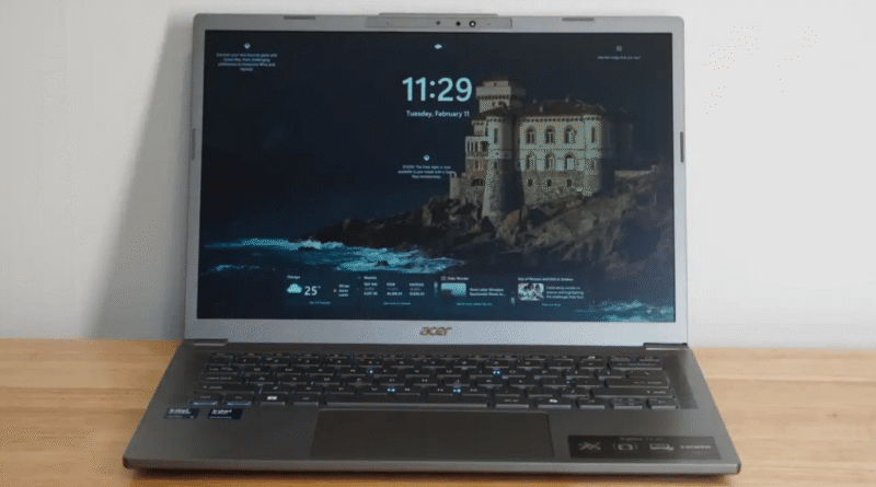 Acer Aspire 14 AI laptop