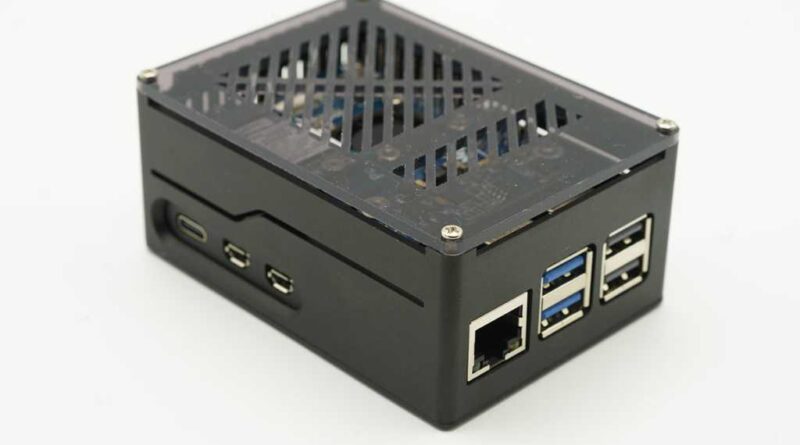 Raspberry Pi 5 i chassi