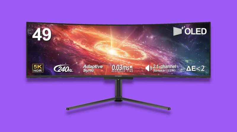 Innocn 49Q1S ultrawide OLED gaming monitor
