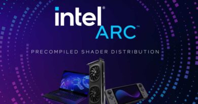 Intel Arc precompiled shader distribution