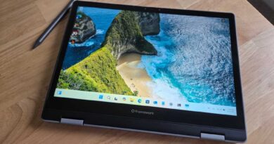 Framework Laptop 12 lying flat