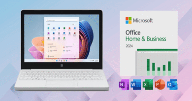 Microsoft Office 2024 Home & Business for Mac or PC Lifetime License + Microsoft Surface SE 11.6″ Laptop (Open Box)