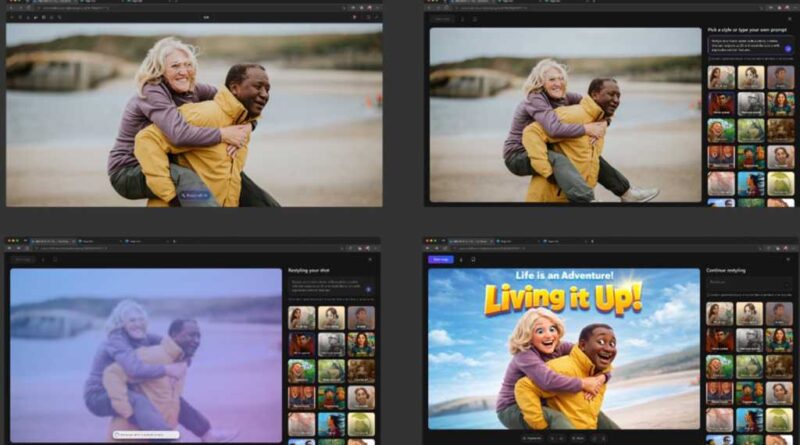 Microsoft AI Restyle for OneDrive
