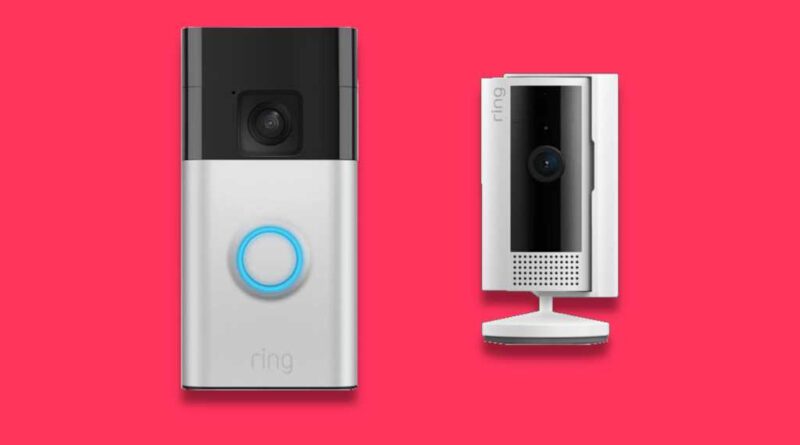 Ring Battery Doorbell and Indoor Cam bundle deal