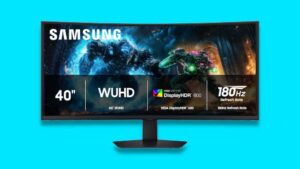 Samsung Odyssey G7 G75F gaming monitor