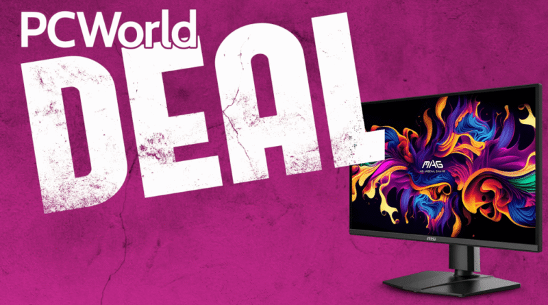 MSI 27QP OLED monitor PCW deal format