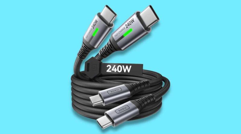 Iniu 240W USB-C cables