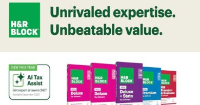 H&R Block Tax Software Deluxe + State 2025 for Windows/Mac [Online Code]