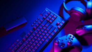 PC gaming computer mouse headphones controller accessories peripherals