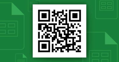 PCWorld QR Code on Google Sheets illustration