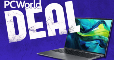 Acer Swift Go 16 laptop PCW deal format