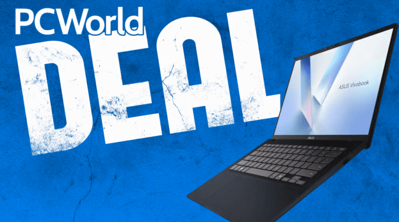 PCW deal format: Asus Vivobook 14 snapdragon laptop