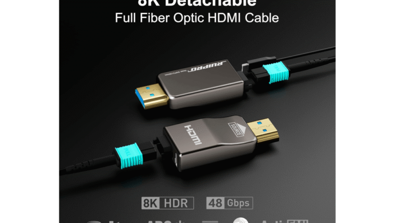 Ruipro 8k fiber optic cable