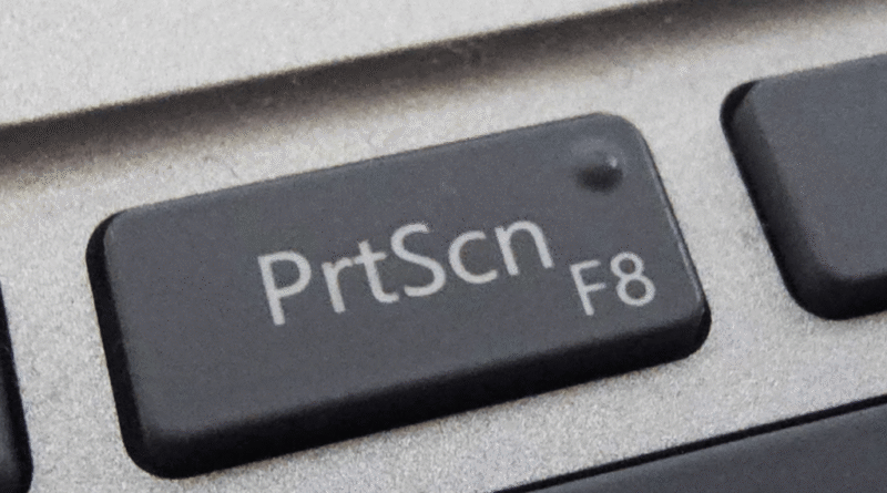 Windows 11 print screen prtscn button on a Surface