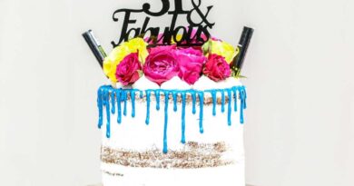 Birthday cake with age