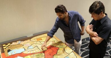 Allu Arjun Gifts Sita Ram Kalyanam Painting to Geek Pictures CEO