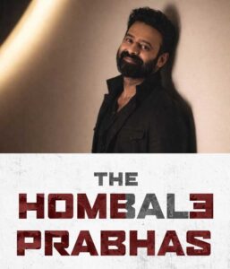 Hombale Films Locked Directors For Three Films With Prabhas