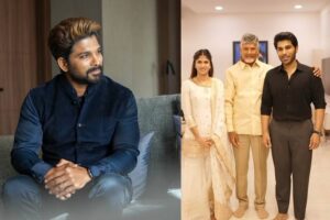 Allu Arjun thanks CM Chandra Babu for blessing his brother Sirish